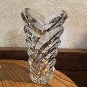 Mikasa Art Deco Heavy Weighted Vase 9” Tall